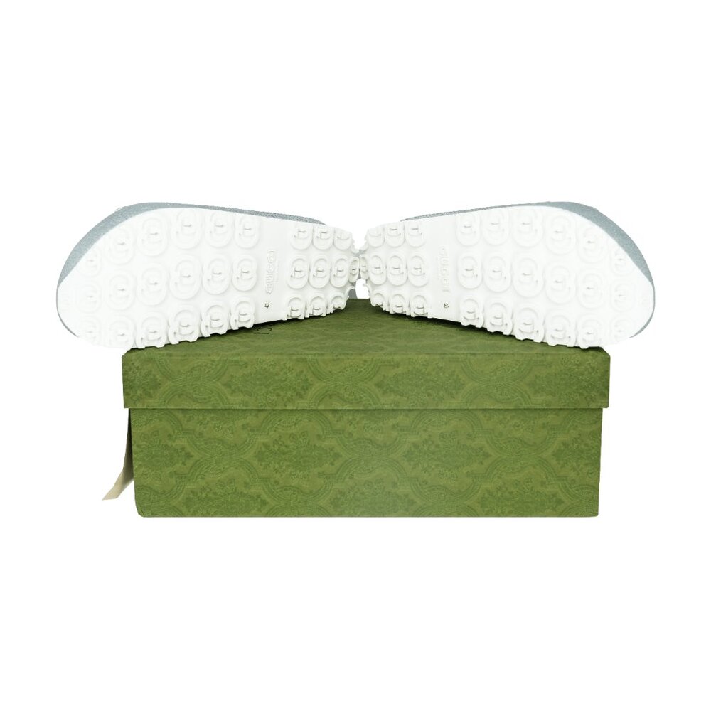 Gucci Interlocking G Glitter Slide Sandals - Picture 8 of 12